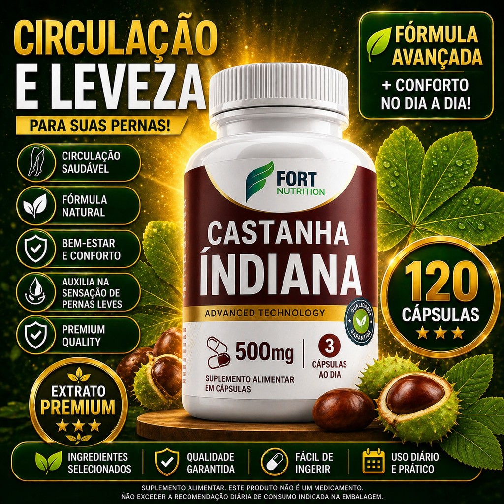 suplemento natural 120 cápsulas de origem castanha em pó vegetal