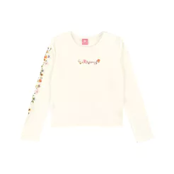 Blusa Manga Longa Infantil Menina Lilica Ripilica