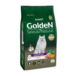 Ração Seca PremieR Pet Golden Seleção Natural Frango, Abóbora e Alecrim para Cães Adultos Raças Pequenas 3kg