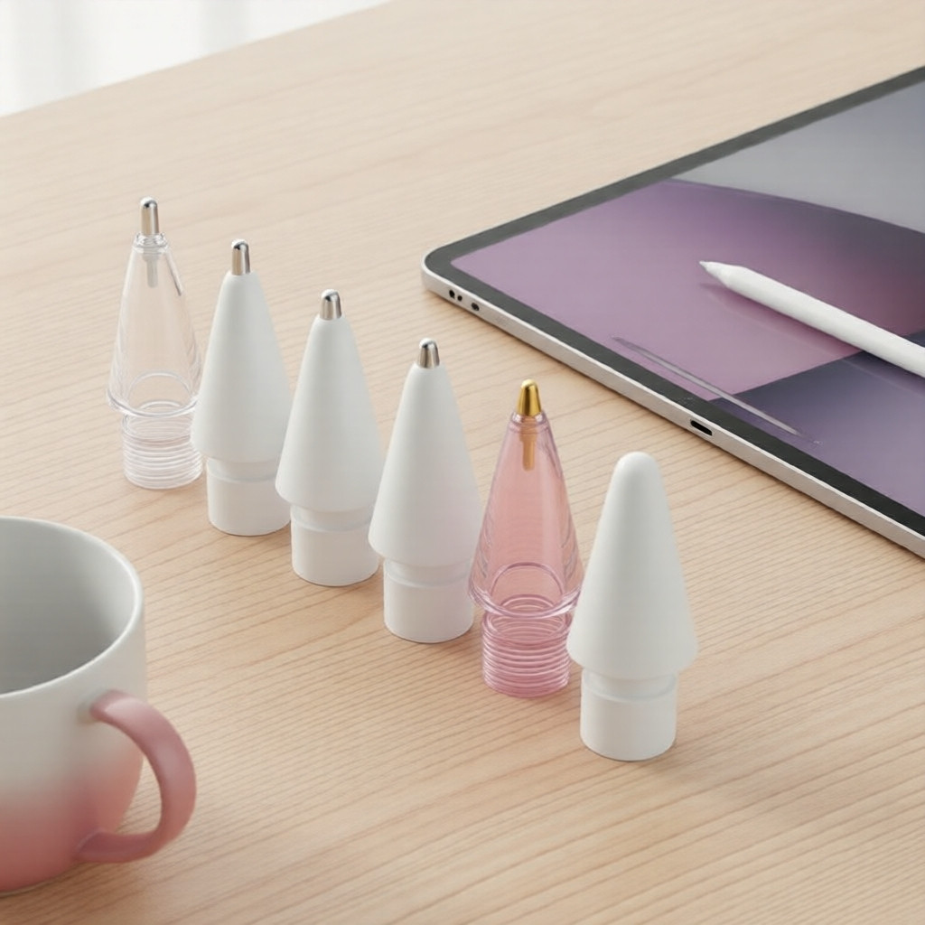Conjunto de Pontas Substituto para Apple Pencil (1a/2a/Pro) — Pontas Variadas