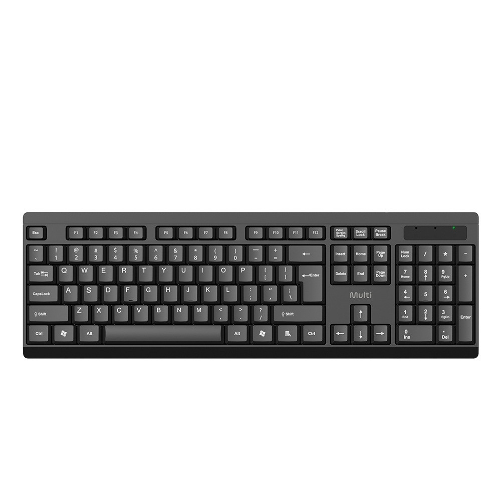 Teclado Sem Fio TS10 USB 2.4GHz Preto Multi - TC607