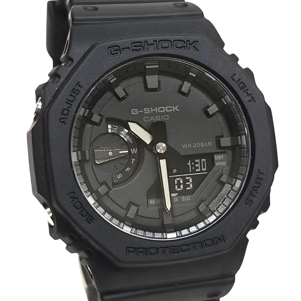 Relógio Casio Masculino G Shock Anadigi Preto GA-2100-1A1DR
