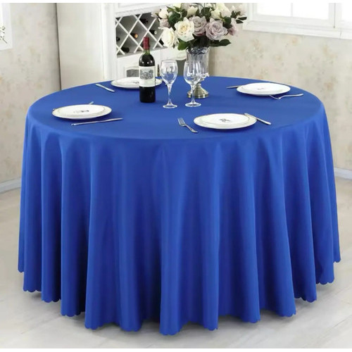 Kit 24 Toalhas De Mesa Redonda 2,60 Metros Oxford Festa ALICE DECOR