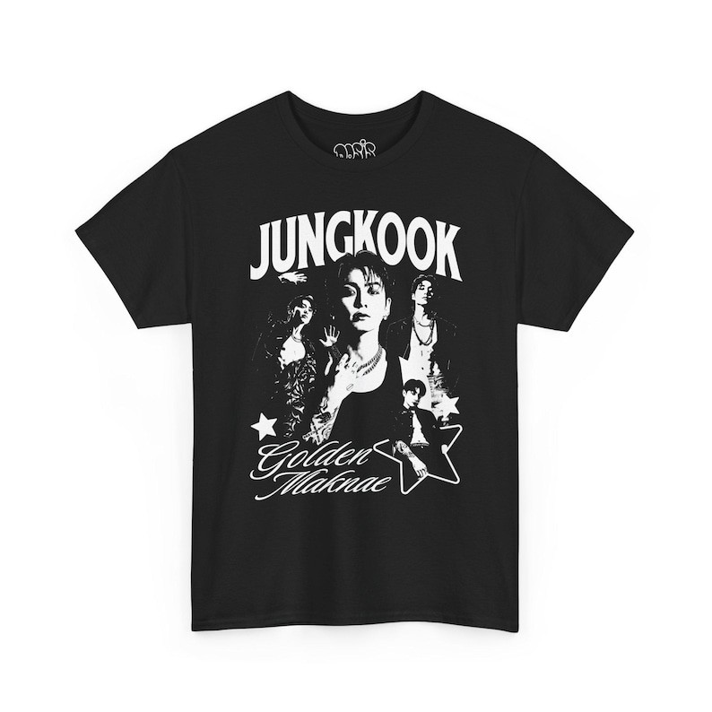 「Cute Girl」Camiseta Unissex Jungkook BTS Fãs Estampa Fofa Confortável Linda Estilosa Moda Feminina