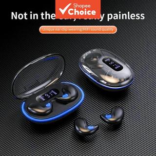 Fones de Ouvido X55 TWS Mini Sleep Sem Fio Bluetooth com Display LED, Som Estéreo HIFI, I…