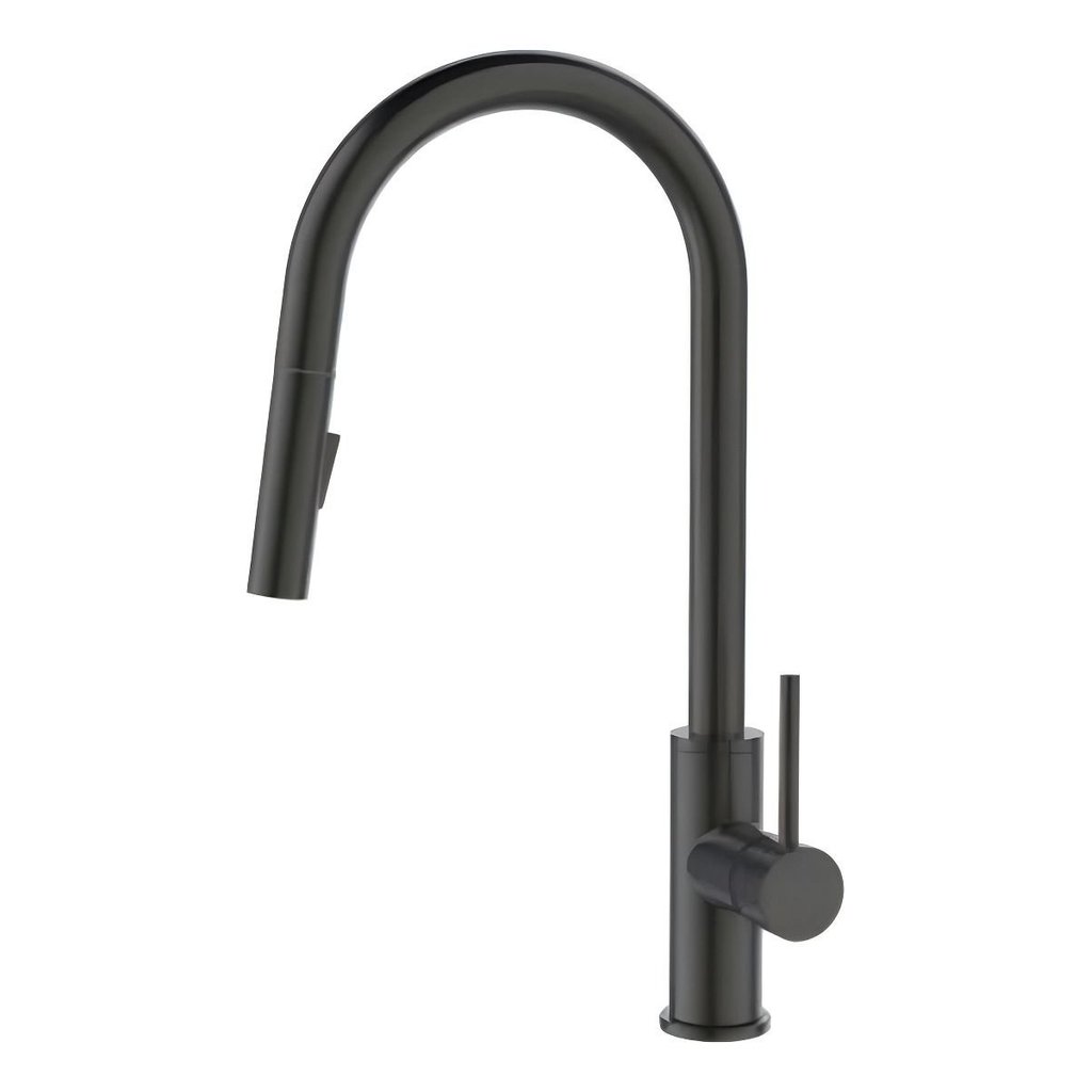 Misturador Monocomando para Cozinha de Mesa com Bica Móvel Arejador e Extensível Dublin Jiwi