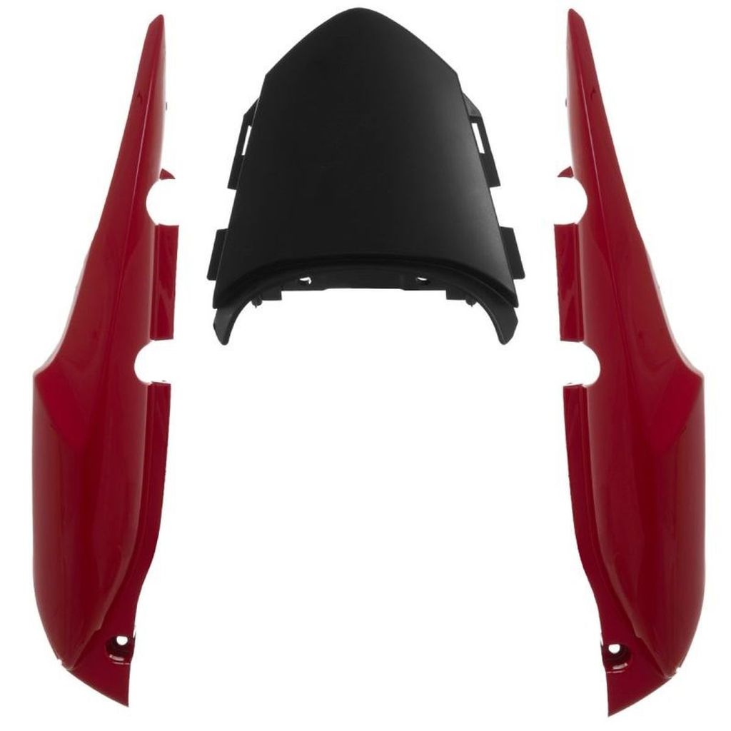Rabeta Kit 3 Peças Para Moto CG Titan 150 Ks Es Esd 2009 a 2013 Cromo Forte