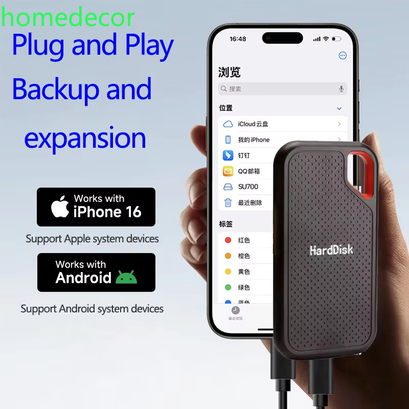Popular SSD 128TB Disco Rígido Externo De Alta Velocidade 1TB USB 3.1 2TB 4TB Dispositivo De Armazenamento Para Portátil