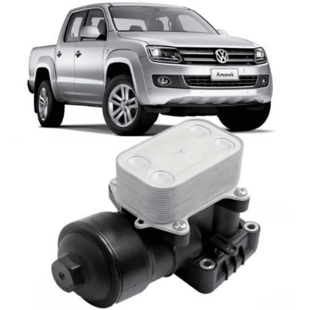 Bomba Resfriadora e Filtro Oleo Amarok 2.0 16V 2010-16