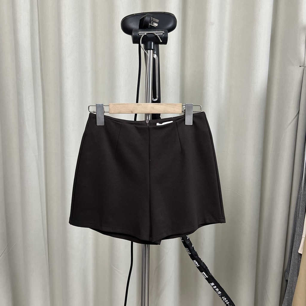 R504A cintura alta Formal wear Shorts macacão moda todos os dias calças casuais profissional wear primavera verão novo e