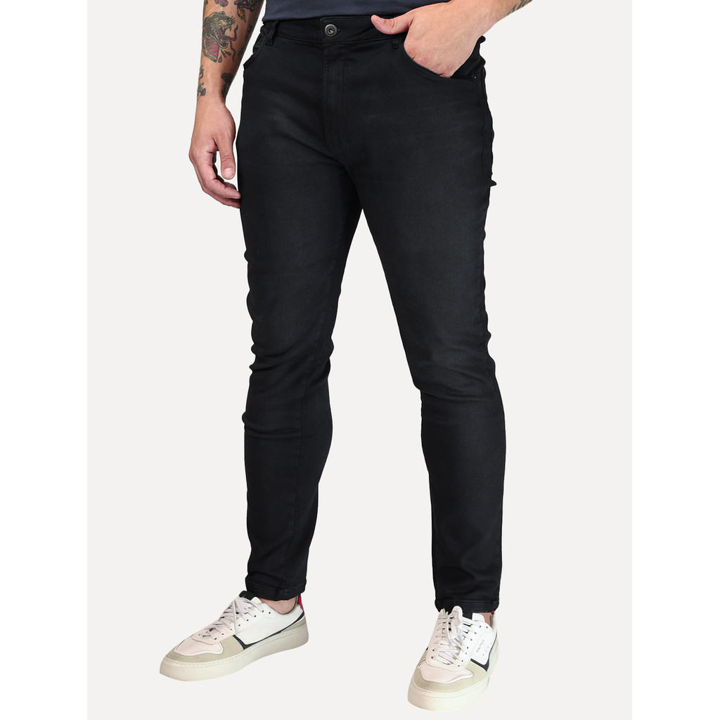 Calça Ellus Original Jeans Masculina Skinny Jogging Vivo Escura