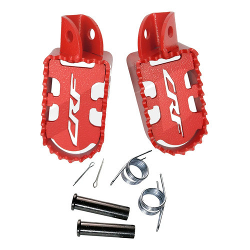 Pedaleira Crf250f Nacional Fixa + Mola E Pino Crf Nacional