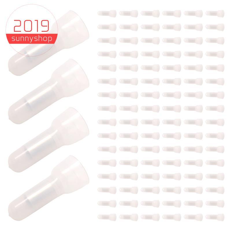 [Bestseller S] 100pcs Nylon Tampa De Extremidade Fechada Conectores Isolados Terminal De Crimpagem De Fio 16-14 AWG