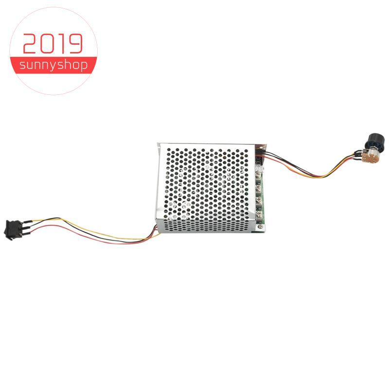 [Bestseller S] DC 10-55V 100A 3000W Controlador De Velocidade Do Motor Reversível Controle PWM Dianteiro E Reverso