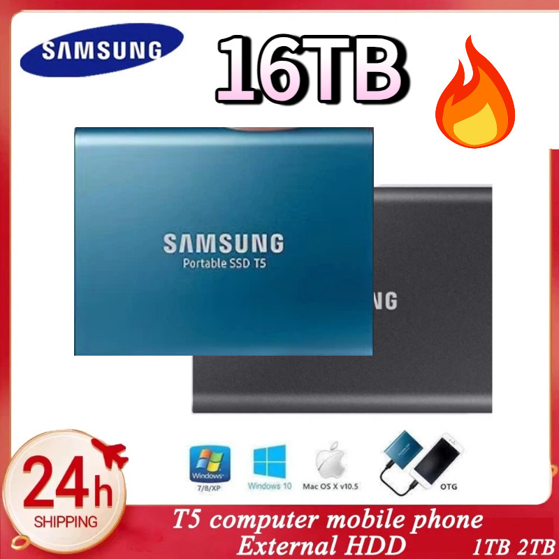 🔥Samsung🔥 HD Externos SSD  8TB/16TB/30TB  USB3.0 Externo Hard Drive 4TB  Portabl