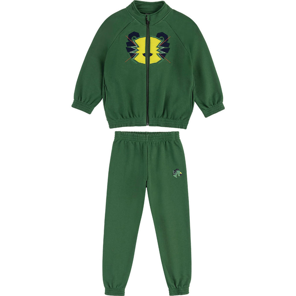 Conjunto Longo Moletom Infantil Menino Tigor T. Tigre