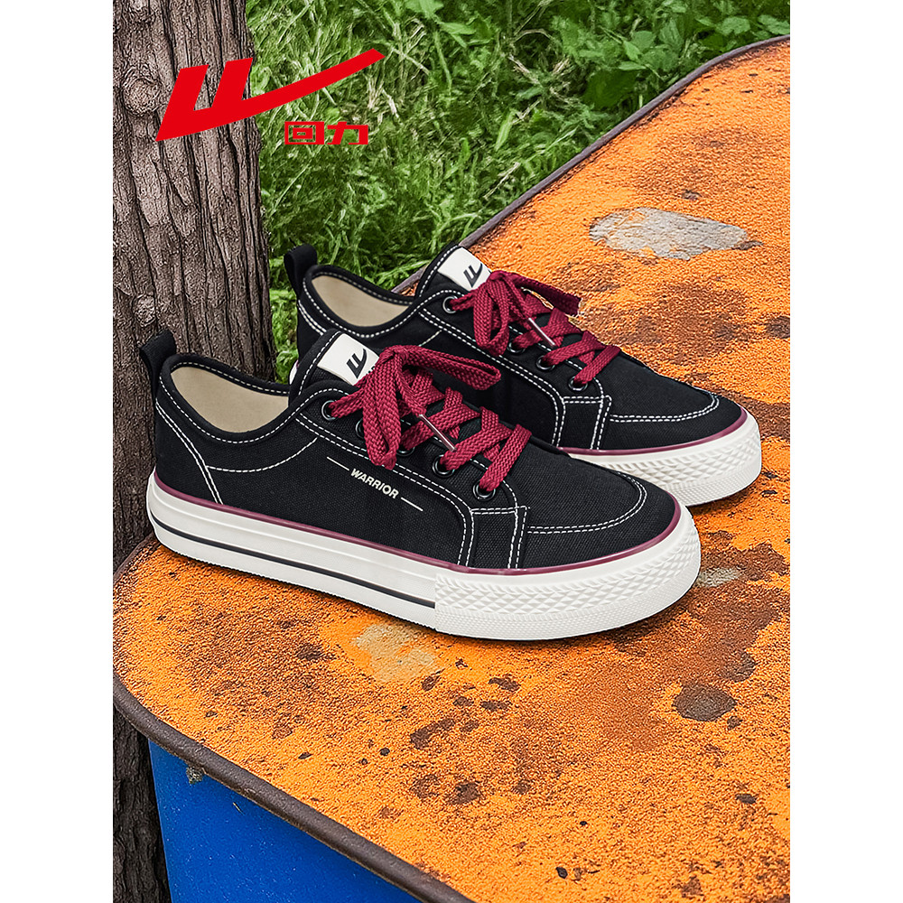 Puxar para trás sapatos femininos 2026 primavera verão novo estilo sapatos de lona juventude estudante sapatos femininos