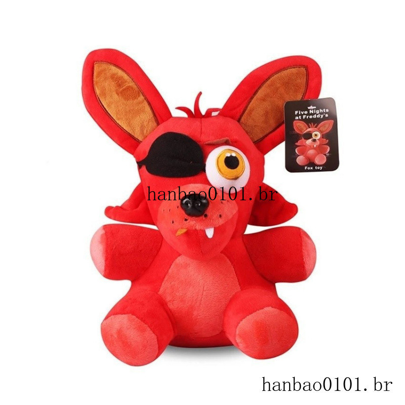 TIMEKEY Série Party Rhapsody Boneco de Pelúcia Fofo de 18cm, Boneco de Pelúcia de Desenho Animado Bonnie Bear Foksy