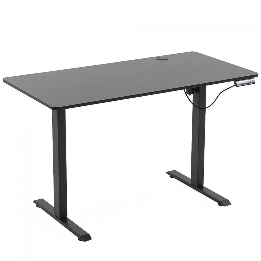 Mesa Para Escritório Dr.Office Balance, Altura Ajustável, Preta, DR-TB12060BA
