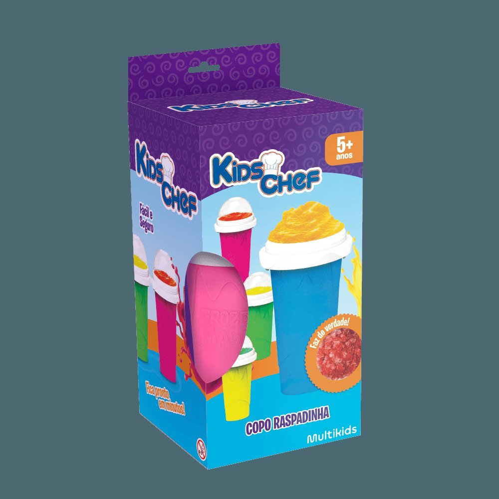 Copo Kids Chef Raspadinha Multikids BR2195