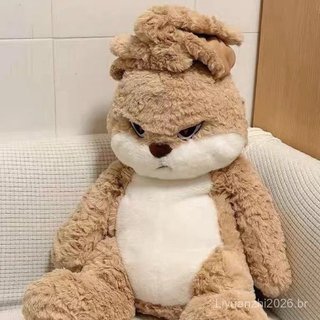 Brinquedo de pelúcia com orelhas fofas, disponível em comprimentos de 35 cm e 45 cm, adequado para crianças LFW4 DSVQ
