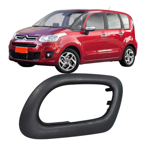 Moldura Interna Traseira Esquerda Citroen C3 Picasso 2014
