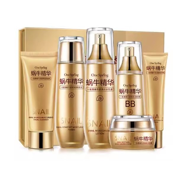 Yizhichun caracol calmante hidratante BB creme corretivo base hidratante claro cuidados com a pele base creme caracol co