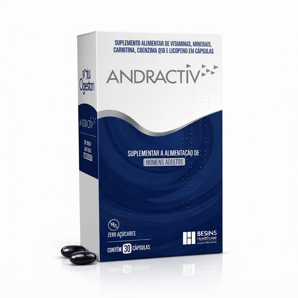 Suplemento Alimentar Andractiv 30 Cápsulas
