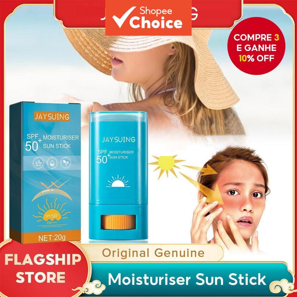 Bastão Solar All-in-One FPS 50+ - Bloqueador solar à prova d'água para rosto e corpo com efeitos clareadores,