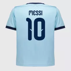 Camisa Argentina Lanes Infantil Azul 10 Messi