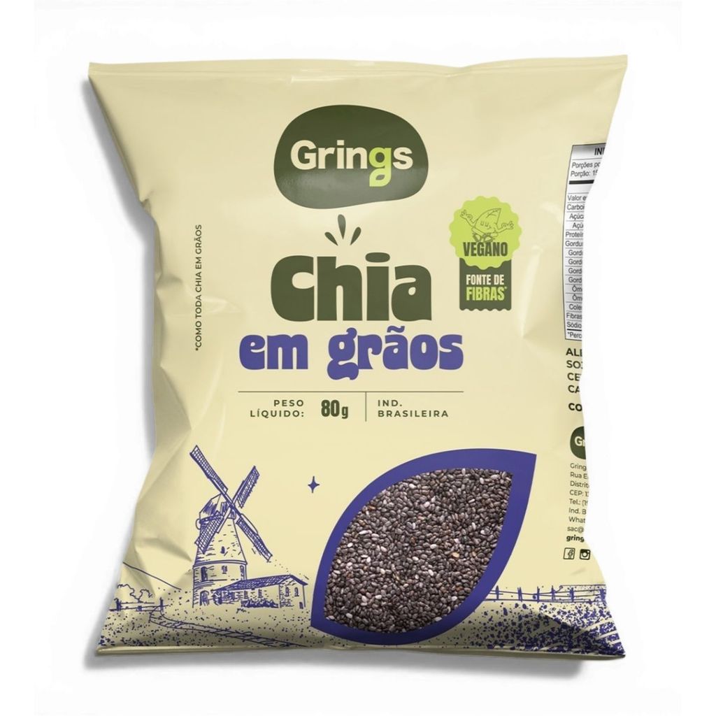 CHIA GRAOS 80G GRINGS