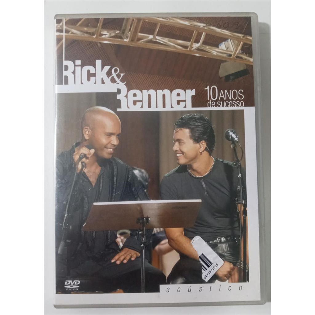 DVD Rick E Renner 10 Anos de Sucesso direção Tom Capone