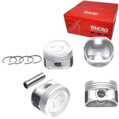 Jogo 4 Pistoes do Motor VW Golf Audi A3 Seat Cordoba Ibiza 1.6 8V AKL Bloco Aluminio 1998 A 2011