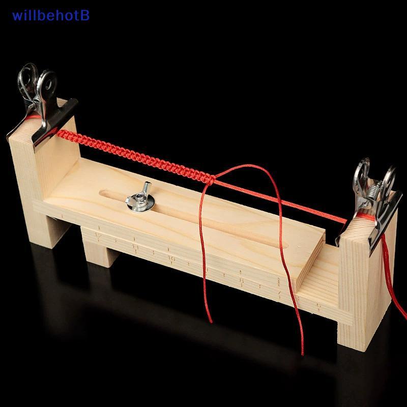 [WillbehotB] Gabarito De Paracord De Madeira , Comprimento Ajustável Jig Pulseira Maker DIY Pulseiras De Tricô Manual Ne