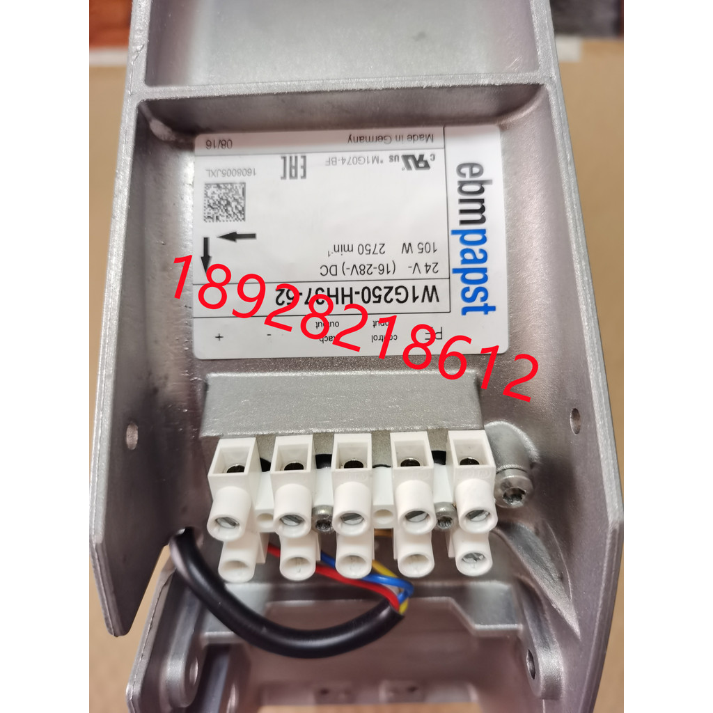 Original alemão W1G250-HH37-52 24V 28080 28CM inversor ABB ventilador de resfriamento resistente a altas temperaturas