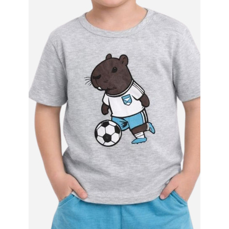 Pijama Infantil Masculino com Desenho Capivara Estampado Confortável e Divertido