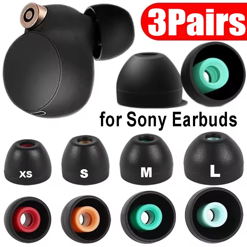 Pontas De Ouvido De Espuma De Memória-Fones Intra-Auriculares De Reposição-Protetores Com Almofada Cancelamento De Ruído