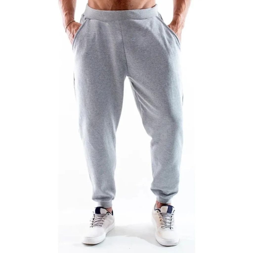 Calça Jogger Masculina Casua em Moletom Masculina Casual Esporte Academia Promoção — imagem 2 de 2