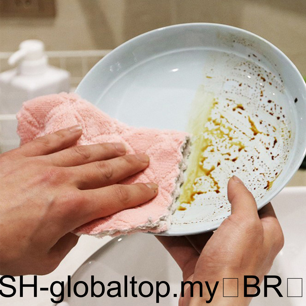 1/2/3 5/10 Pçs Super Absorvente Microfibra Pano De Prato De Cozinha Alta Eficiência Utensílios De Mesa Toalha De Limpeza