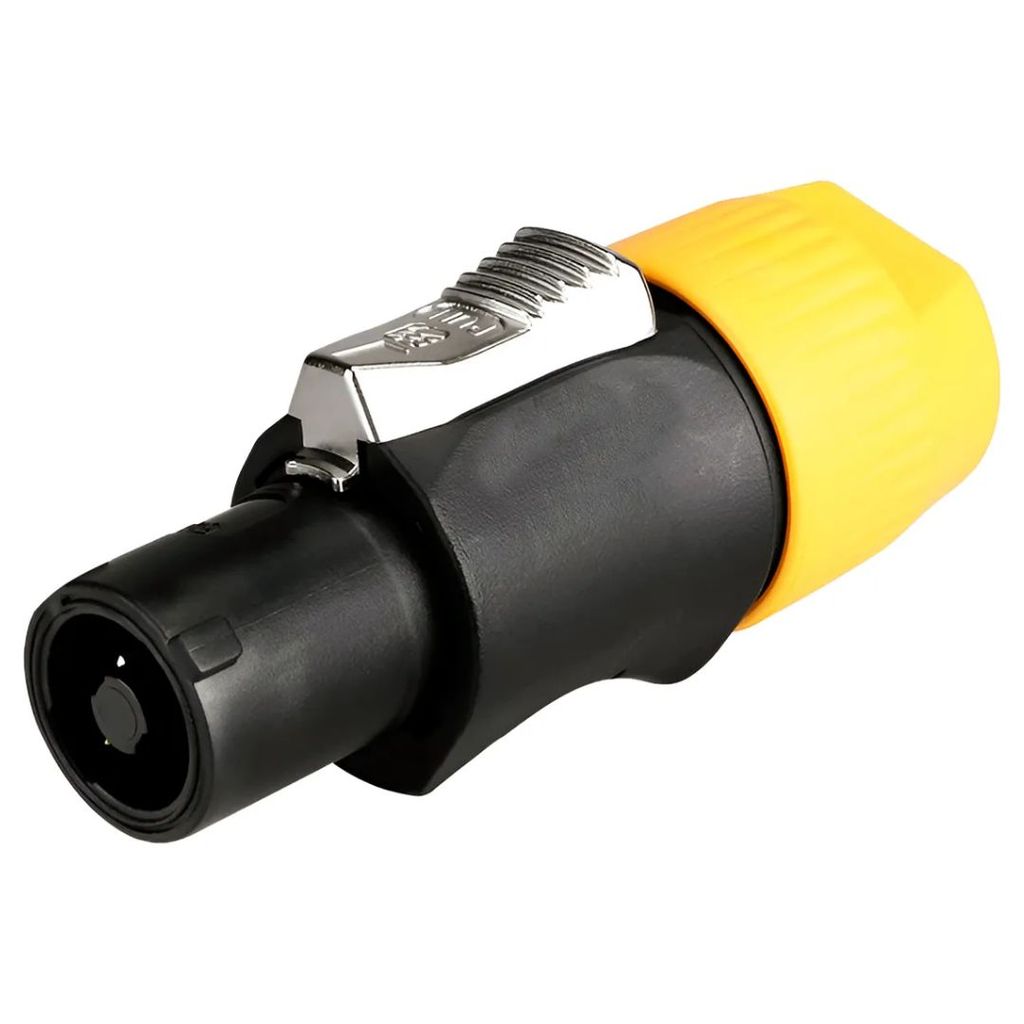 KIT CONECTOR FL4P SPEAKON LINHA 4 POLOS MACHO - SANTO ANGELO