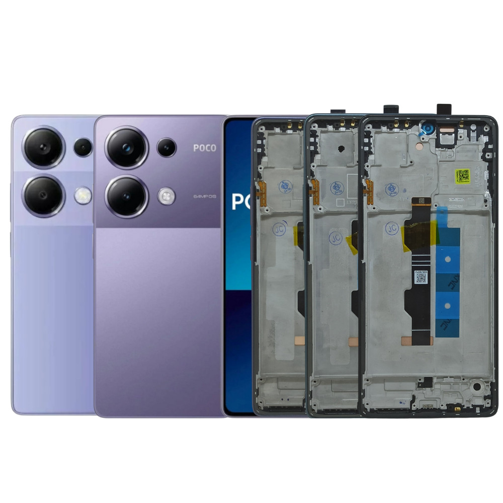 Tela Redmi Note 13 Pro 4G Frontal Com Aro Display Amoled 100% Original Touch Com