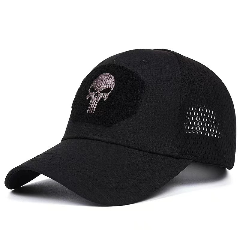 Tecido de malha respirável/boné de beisebol/boné esportivo/unissex/boné militar de caça/boné tático/boné de malha respir