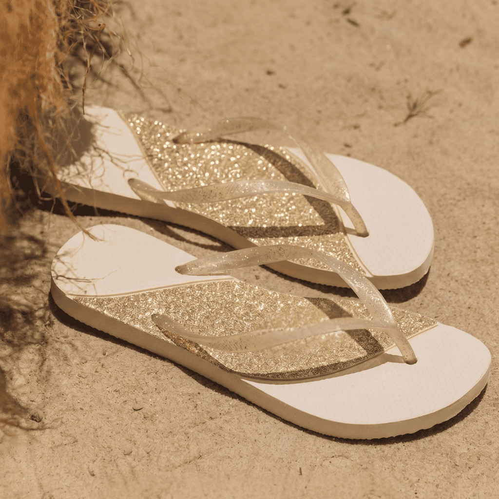 Chinelo Feminino Slim Promoção Leve Macio e Confortável Com Glitter 34 ao 40 Adulto