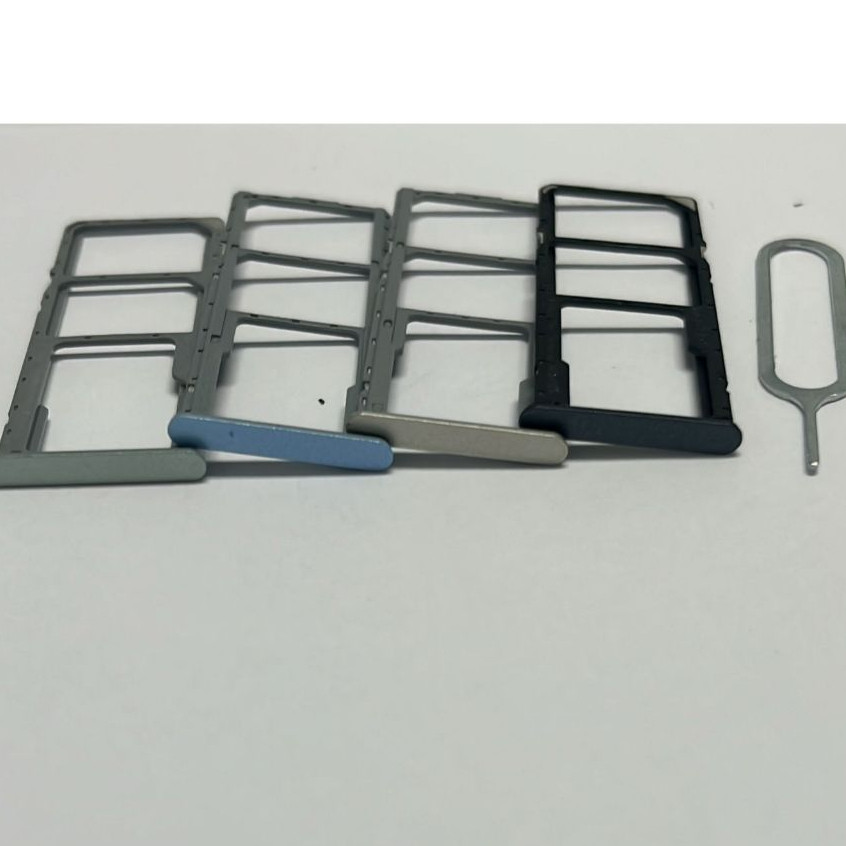 Gaveta Bandeja Slot Dual Chip Sim + Chave De Chip Para Poco C65