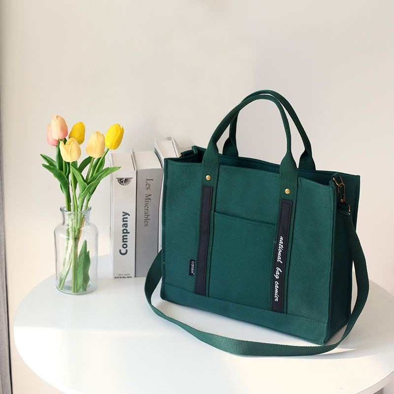 Bolsa de lona Bolsa de lona Bolsa tote à prova d'água Bolsa tote Bolsa de compras Bolsa de ombro Bolsa de proteção ambie