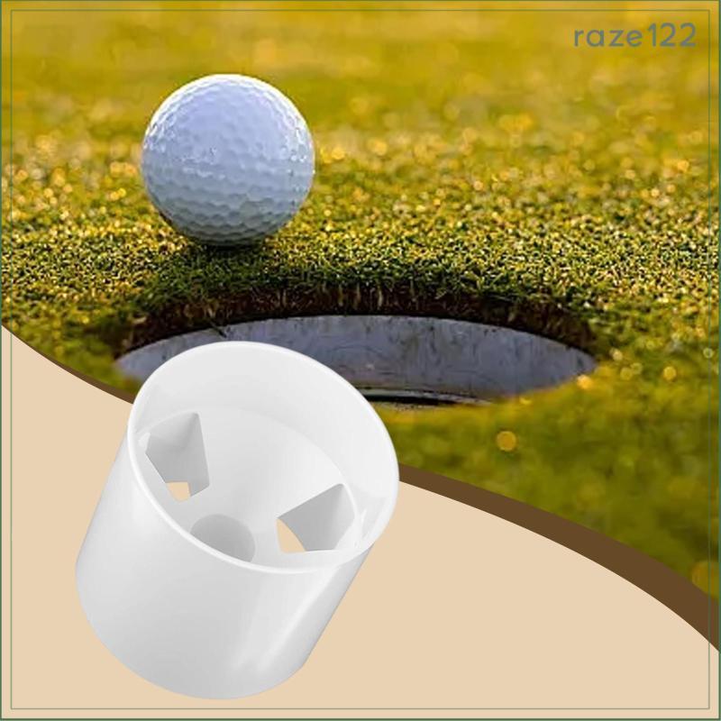[Raze122] Copo De Buraco De Golfe Para Prática De Treinamento De Rebatidas ABS Acessórios Suporte De Mastro De Bandeira 