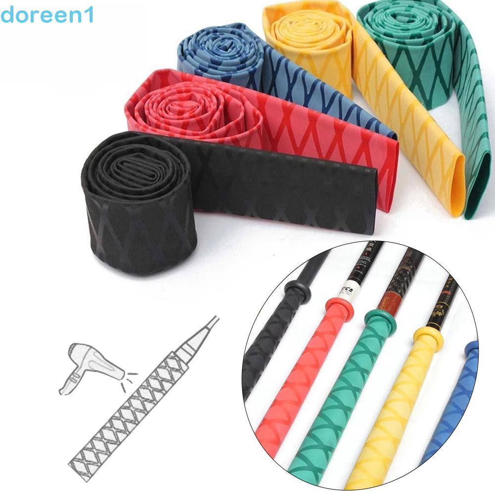 DOREEN Tubo Termo Retrátil 15/18/20/22/25/28/30/35mm Antiderrapante DIY 1M De Manga Para Raquete De Badminton