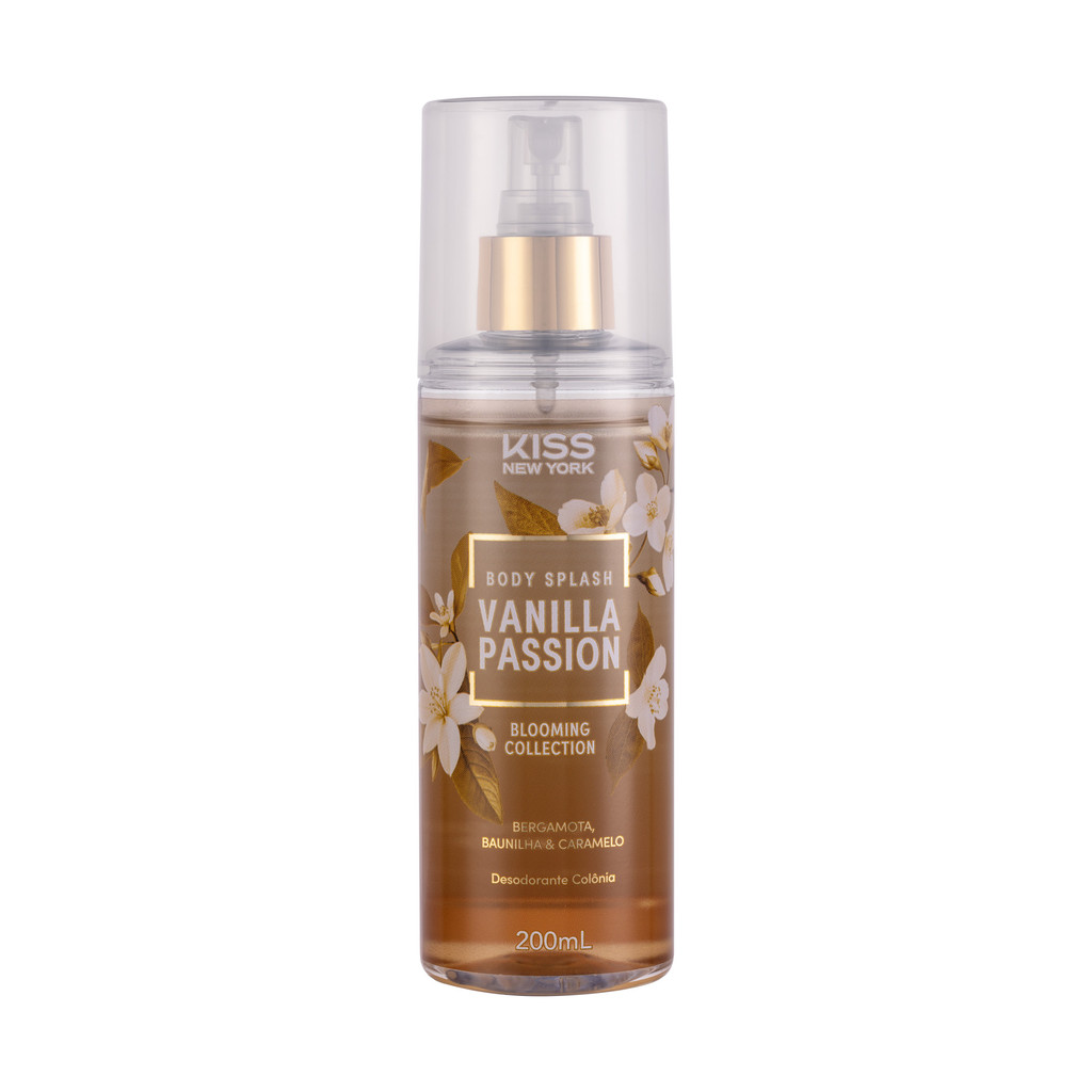 Body Splash Blooming Collection - Vanilla Passion - Kiss New York