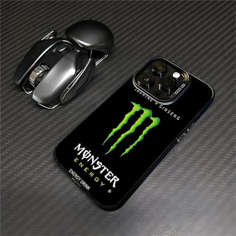 Capinha  para iPhone 11 12 13 14 15 16 17 Pro Max Plus Samsung S25 S24 S23 A15 A36 Monster Preto