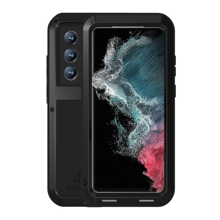 Envio No Mesmo Dia Para Samsung Galaxy S22 Ultra 5G LOVE MEI Metal À Prova De Ch